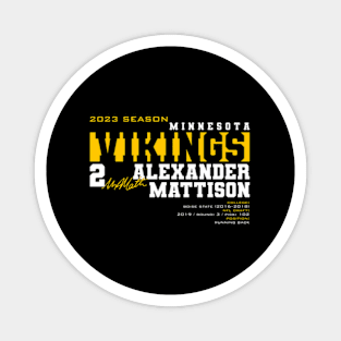 Mattison - Raiders - 2024 Magnet